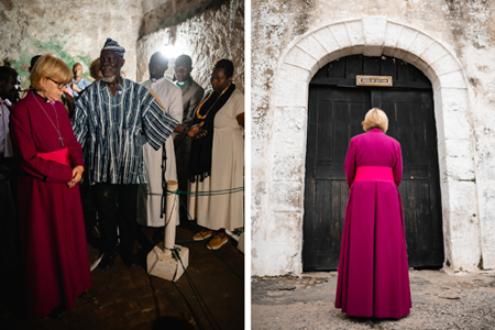Archbishop of Canterbury visits former British slave castle in Ghana