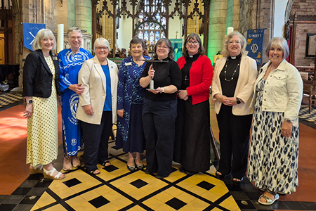 Mothers’ Union members in Wales mark 150th anniversary at Bangor Cathedral -