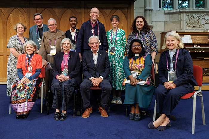 Group photograph of those who spoke about their groups to the session on Networks on Day 3 of the nineteenth Anglican Consultative Conference